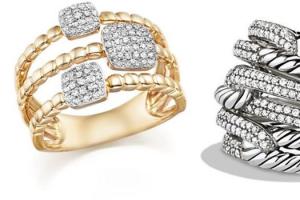Виды колец и серег из золота Самое красивое женское кольцо своими руками