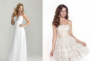 Белое платье – с чем носить и сочетать?